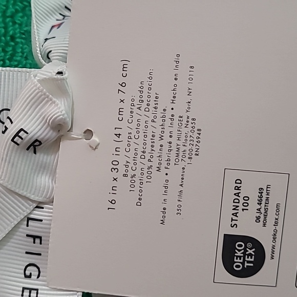 Tommy Hilfiger Bath Towel Set &  Bath Rug